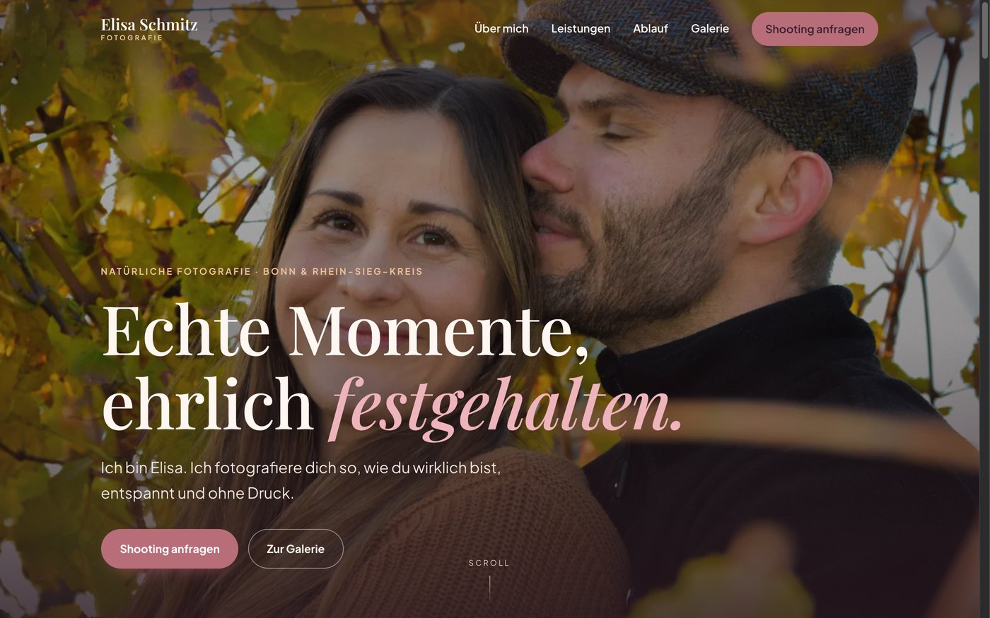 Vorschau der Website Elisa Schmitz Fotografie